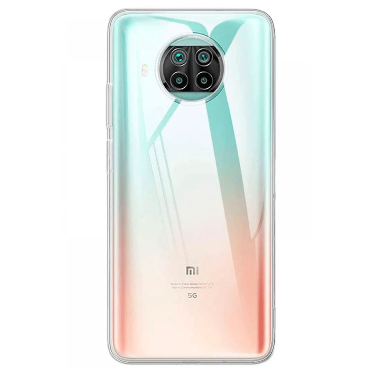 Newface Xiaomi Mi 10T Lite Kılıf Lüx Şeffaf Silikon — görsel 3
