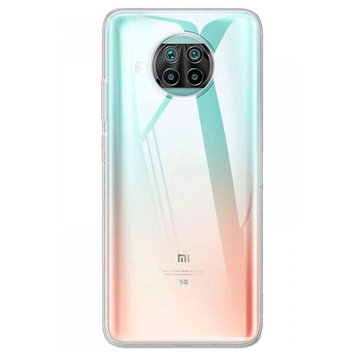 Newface Xiaomi Mi 10T Lite Kılıf Lüx Şeffaf Silikon — görsel 5