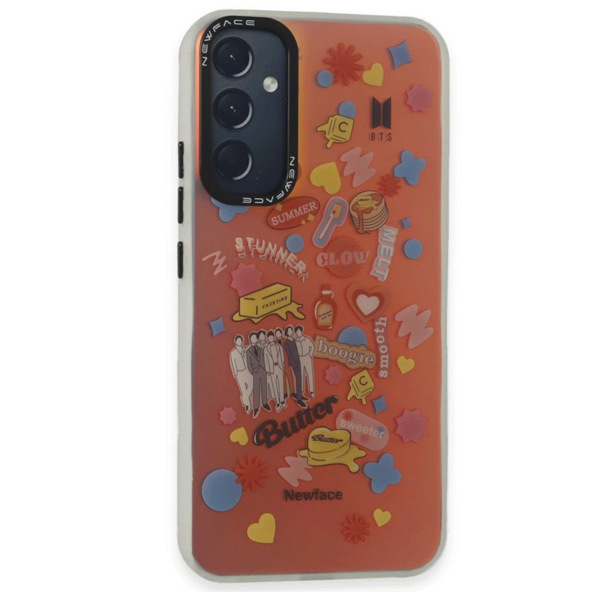Newface Samsung Galaxy A34 5G Kılıf Estoril Desenli Kapak - Estoril - 16 — görsel 9