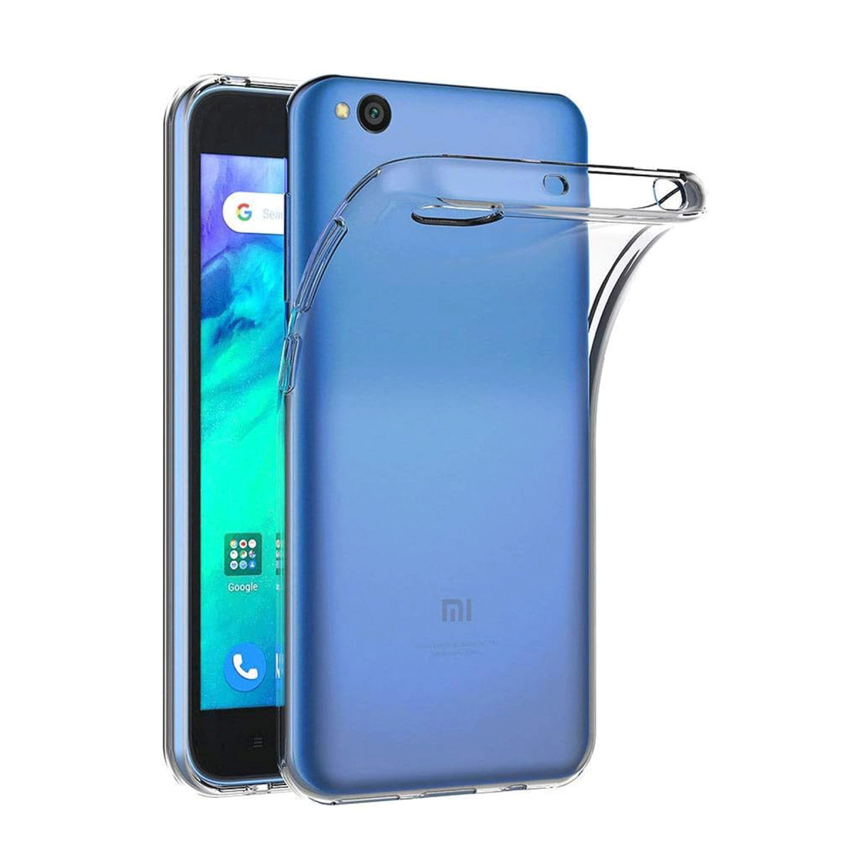 Newface Xiaomi Redmi Go Kılıf Lüx Şeffaf Silikon — görsel 3