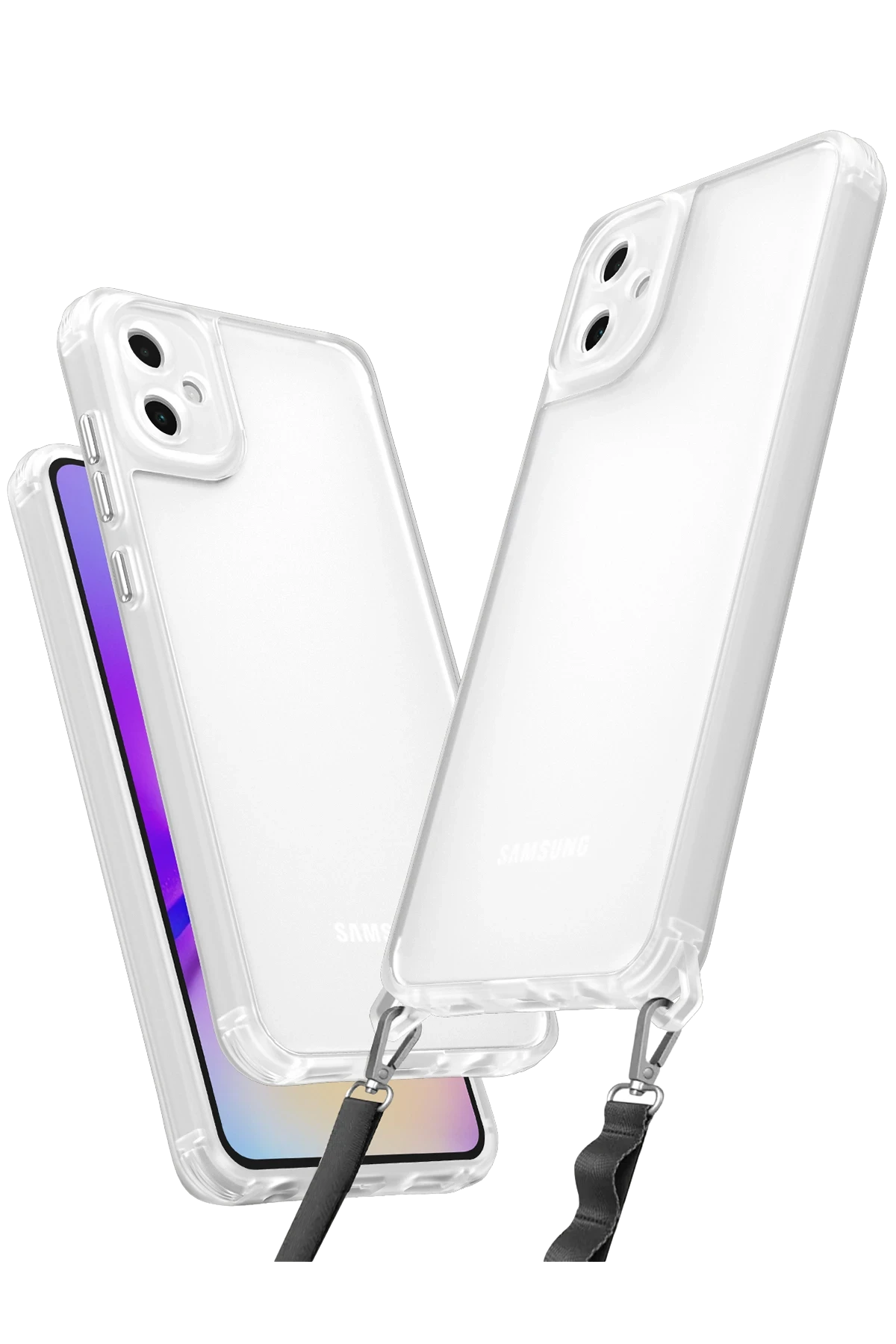 Newface Samsung Galaxy A06 Kılıf Penta Silikon Kılıf - Şeffaf