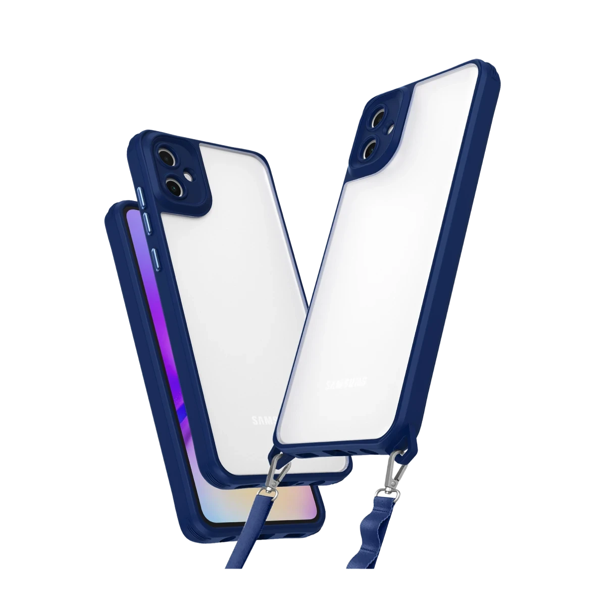 Newface Samsung Galaxy A06 Kılıf Penta Silikon Kılıf - Lacivert