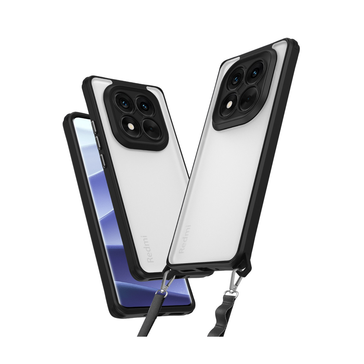 Newface Xiaomi Redmi Note 14 Pro 4G Kılıf Penta Silikon Kılıf - Siyah — görsel 9