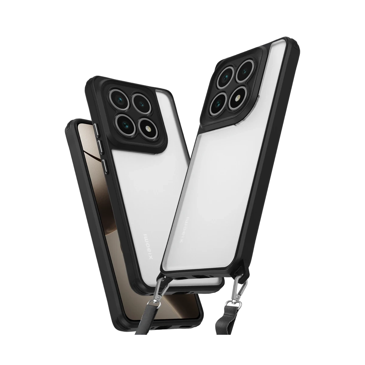 Newface Xiaomi Mi 14T Kılıf Penta Silikon Kılıf - Siyah — görsel 4