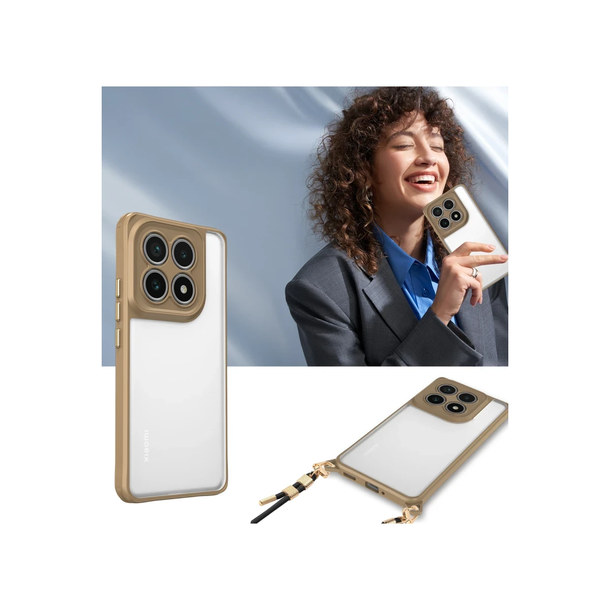 Newface Xiaomi Mi 14T Kılıf Penta Silikon Kılıf - Siyah — görsel 6