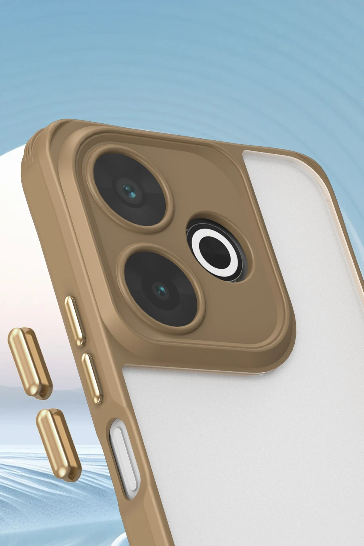 Newface Xiaomi Redmi 13 4G Kılıf Penta Silikon Kılıf - Siyah — görsel 2