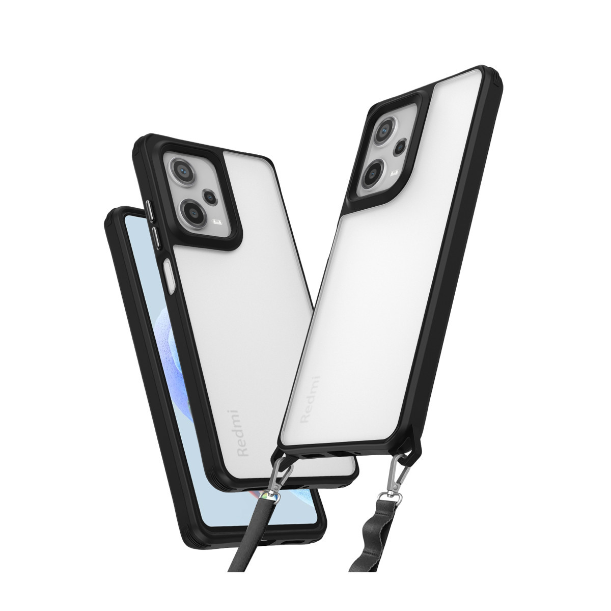 Newface Xiaomi Redmi Note 12 Pro 5G Kılıf Penta Silikon Kılıf - Siyah — görsel 9