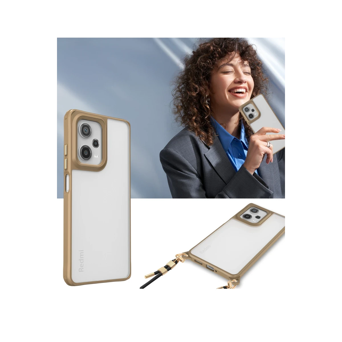 Newface Xiaomi Redmi Note 12 Pro 5G Kılıf Penta Silikon Kılıf - Siyah — görsel 7