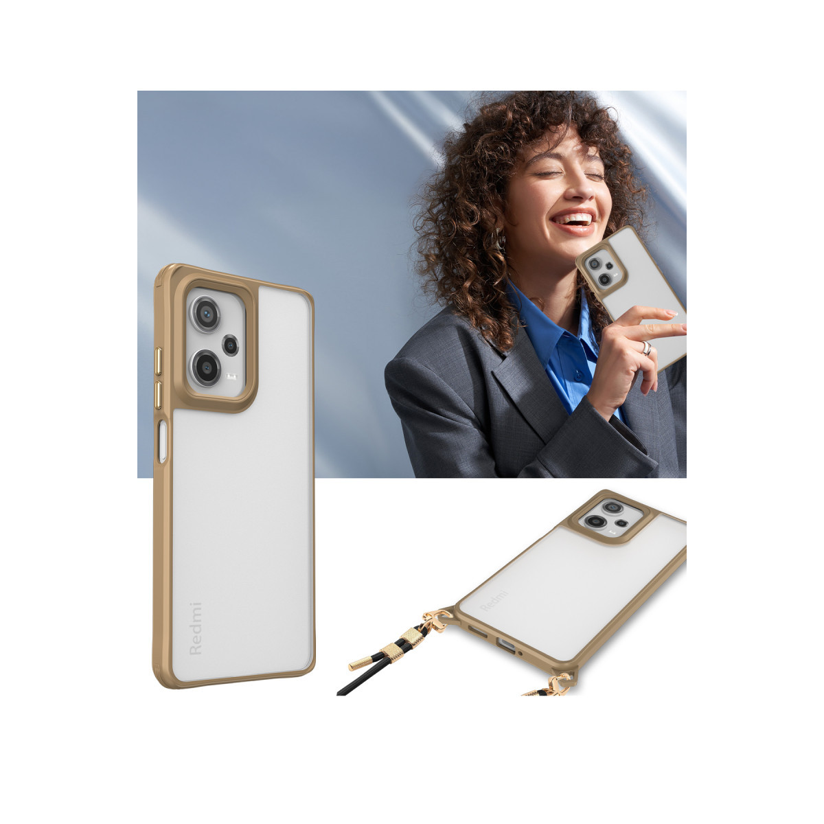 Newface Xiaomi Redmi Note 12 Pro 5G Kılıf Penta Silikon Kılıf - Siyah — görsel 11