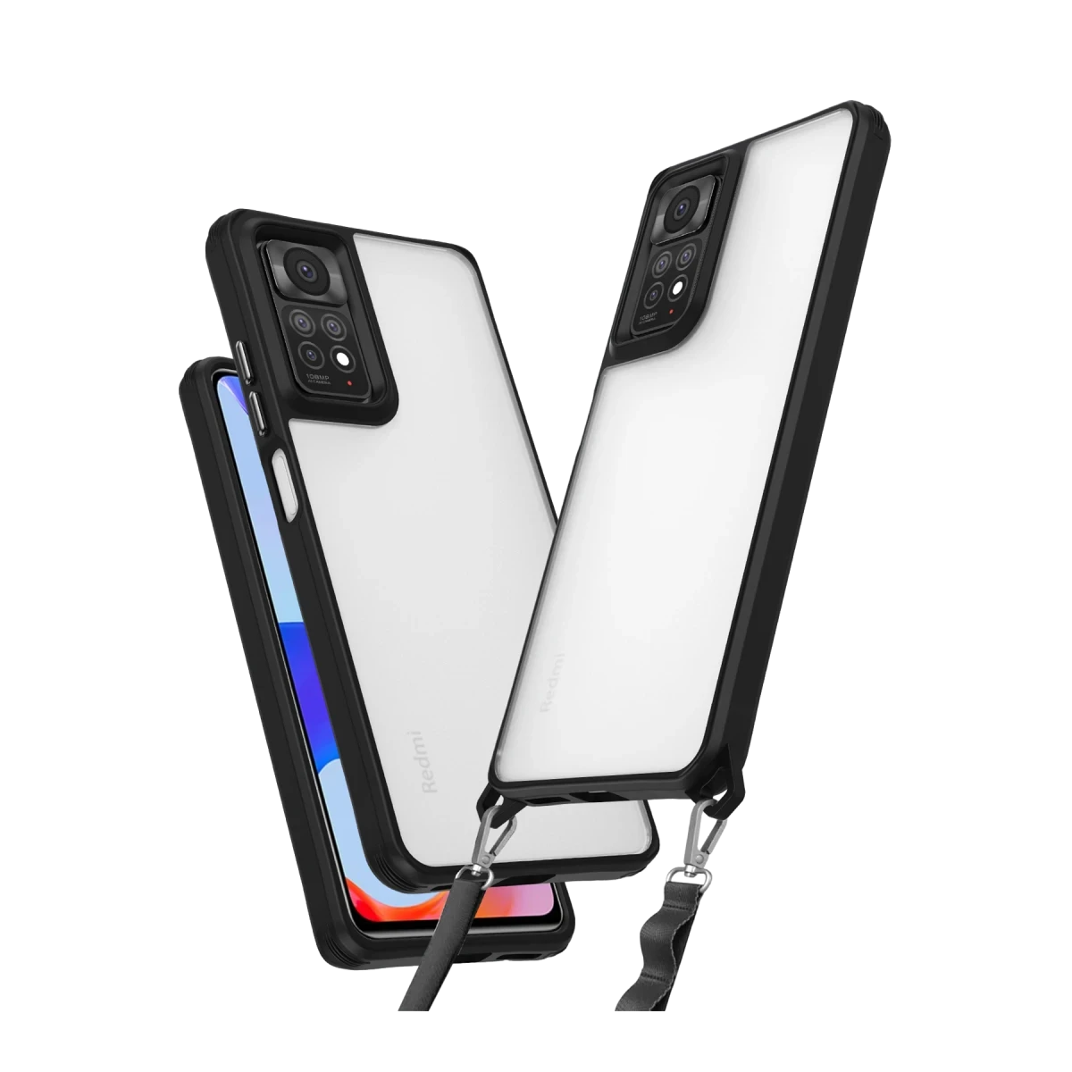 Newface Xiaomi Redmi Note 11 Pro Kılıf Penta Silikon Kılıf - Siyah — görsel 5