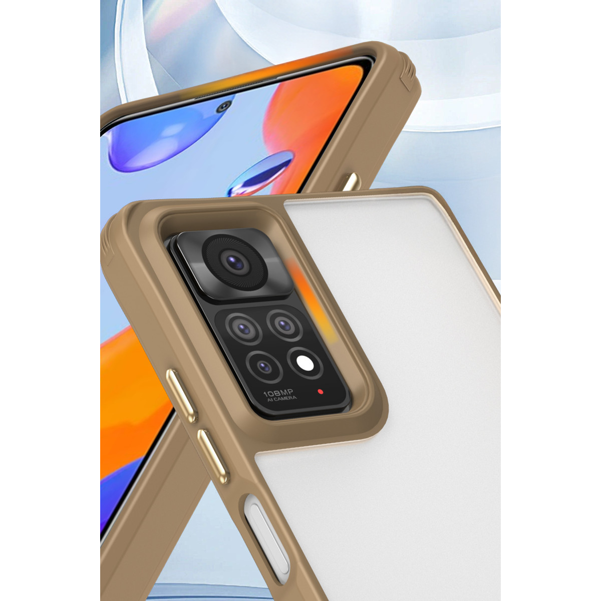 Newface Xiaomi Redmi Note 11 Pro Kılıf Penta Silikon Kılıf - Siyah — görsel 10