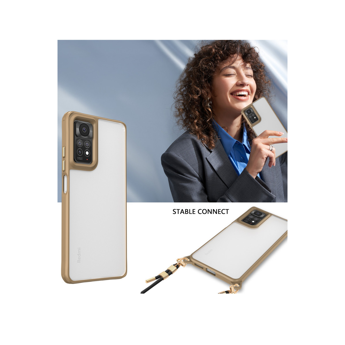 Newface Xiaomi Redmi Note 11 Pro Kılıf Penta Silikon Kılıf - Siyah — görsel 11