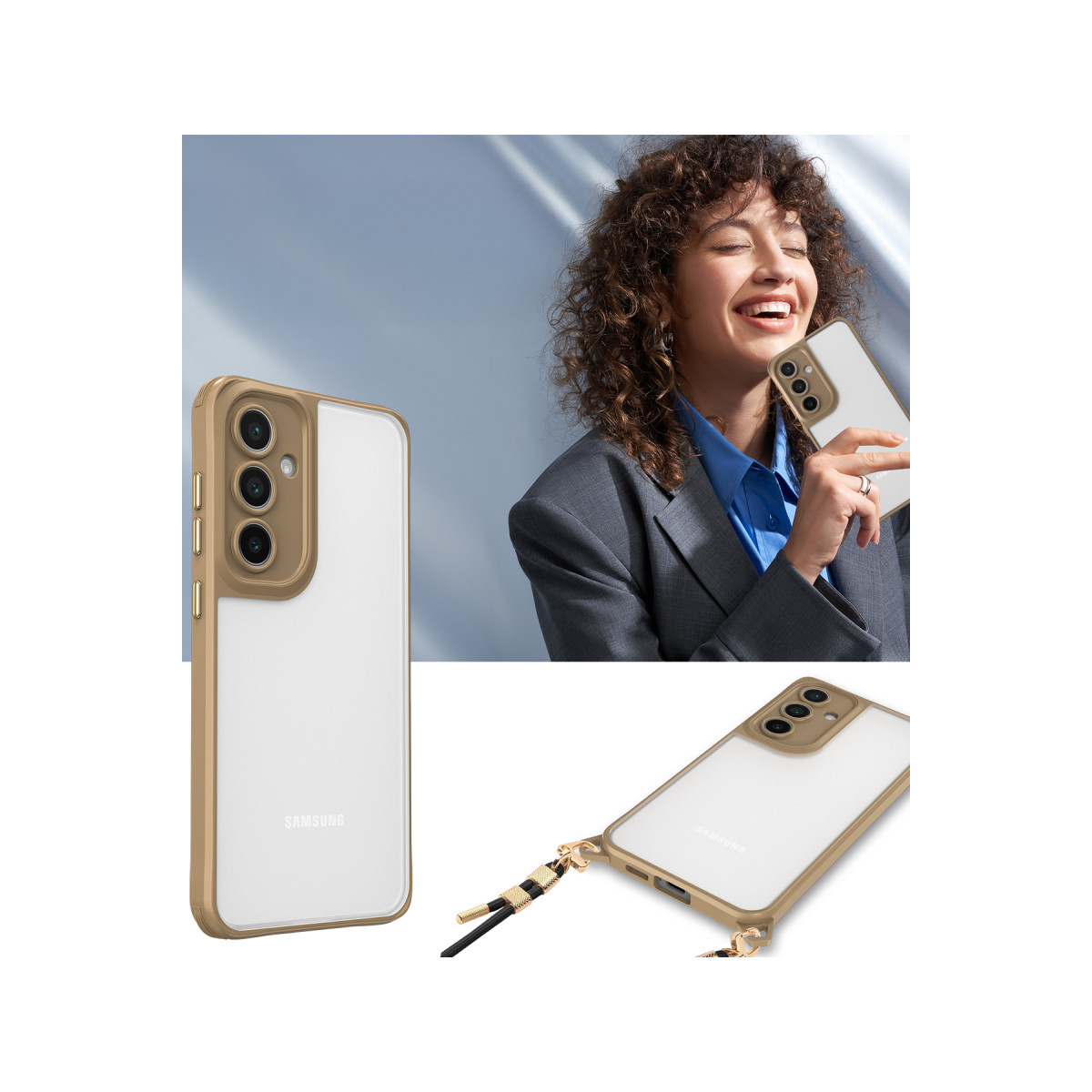 Newface Samsung Galaxy A56 Kılıf Penta Silikon Kılıf - Siyah — görsel 9