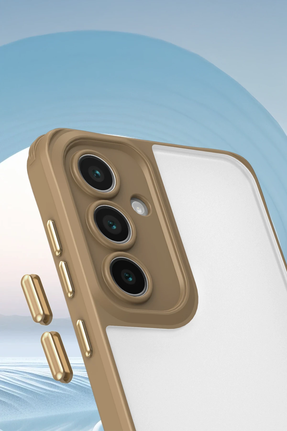 Newface Samsung Galaxy A36 Kılıf Penta Silikon Kılıf - Siyah