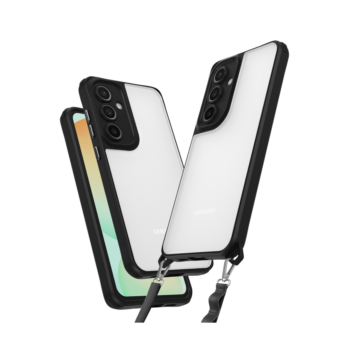 Newface Samsung Galaxy A26 Kılıf Penta Silikon Kılıf - Siyah — görsel 7