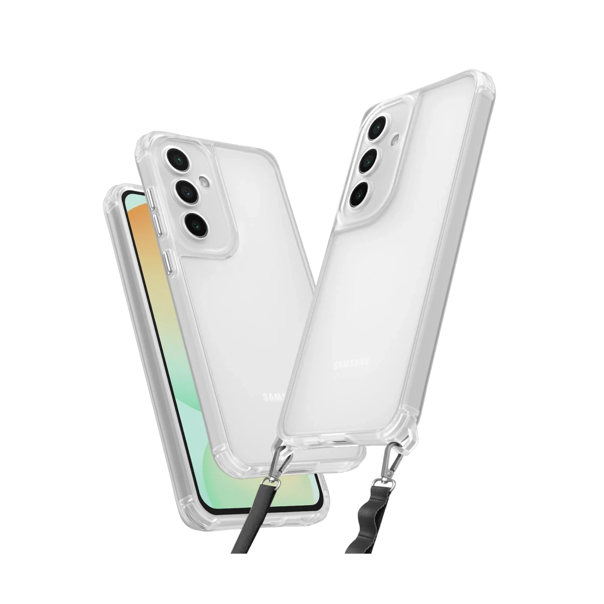 Newface Samsung Galaxy A26 Kılıf Penta Silikon Kılıf - Şeffaf