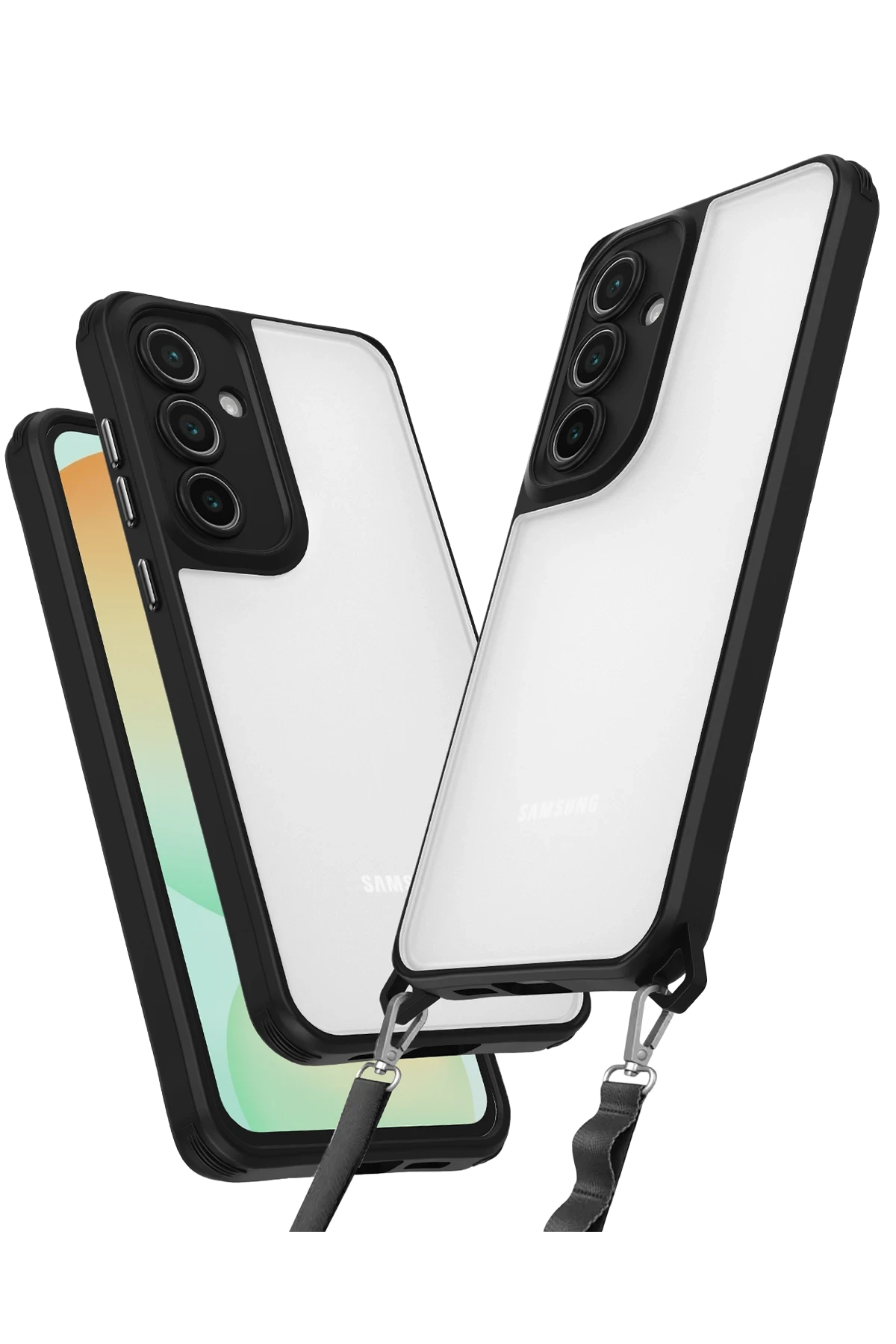 Newface Samsung Galaxy A35 5G Kılıf Penta Silikon Kılıf - Siyah