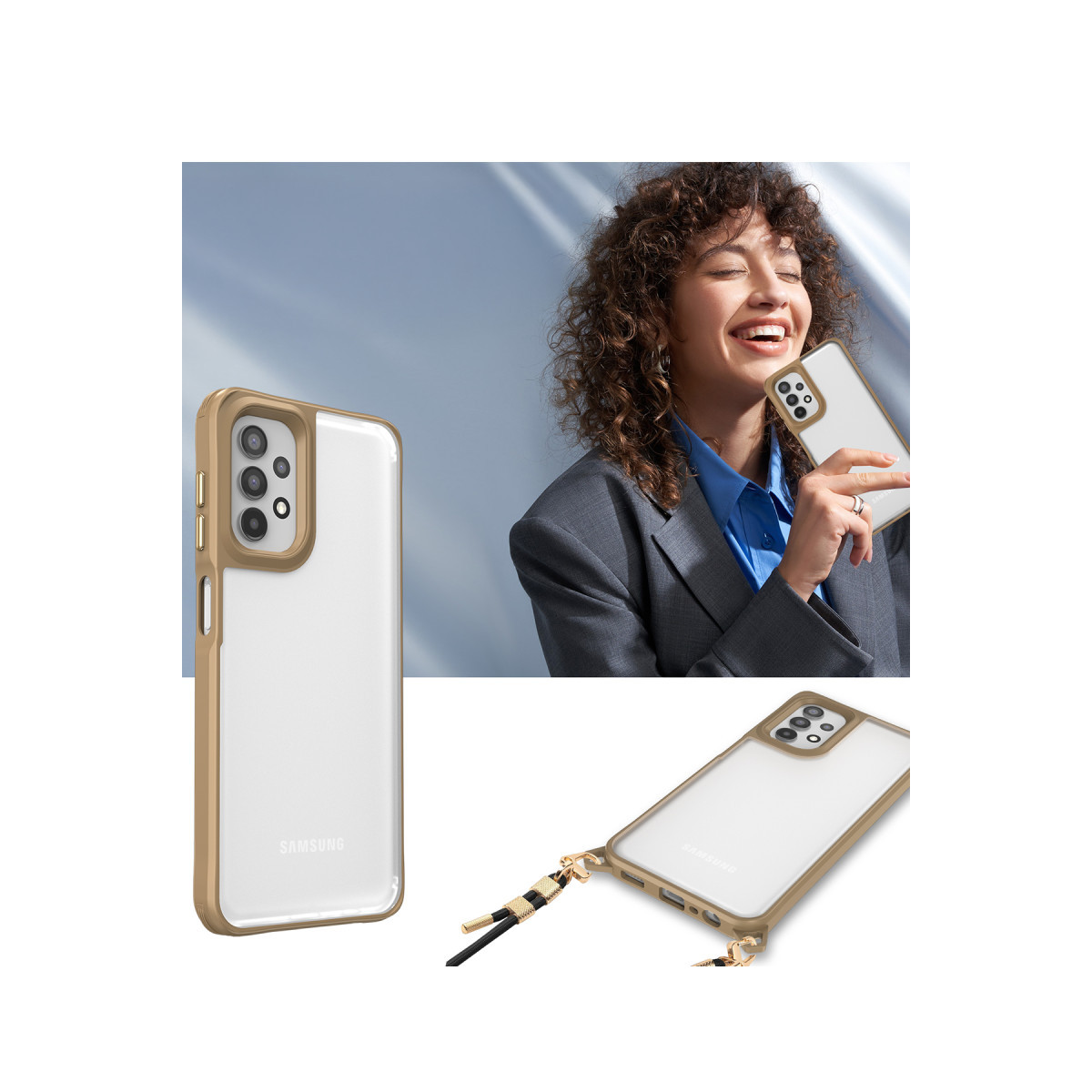 Newface Samsung Galaxy A32 Kılıf Penta Silikon Kılıf - Siyah — görsel 9