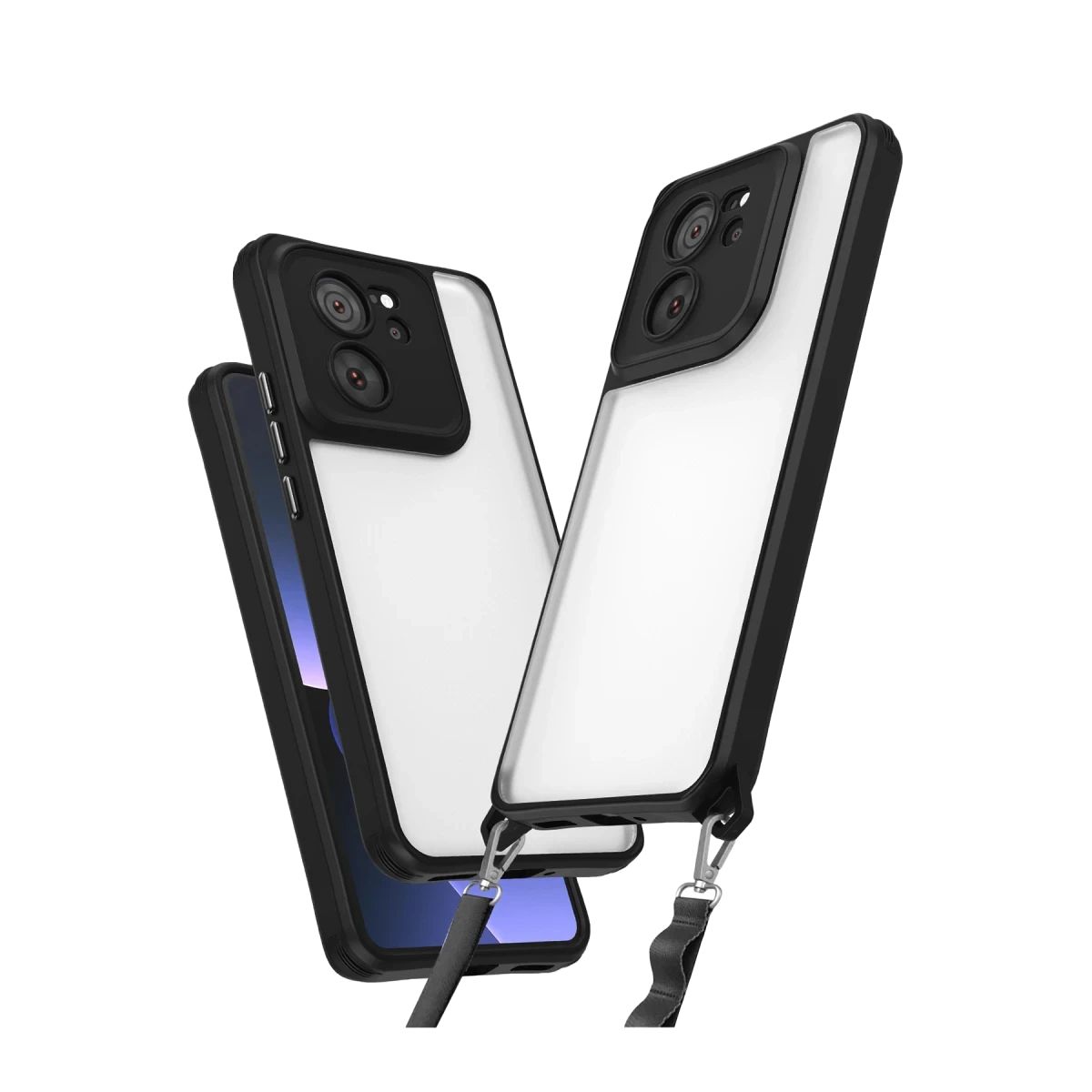 Newface Xiaomi Mi 13T Pro Kılıf Penta Silikon Kılıf - Siyah — görsel 5