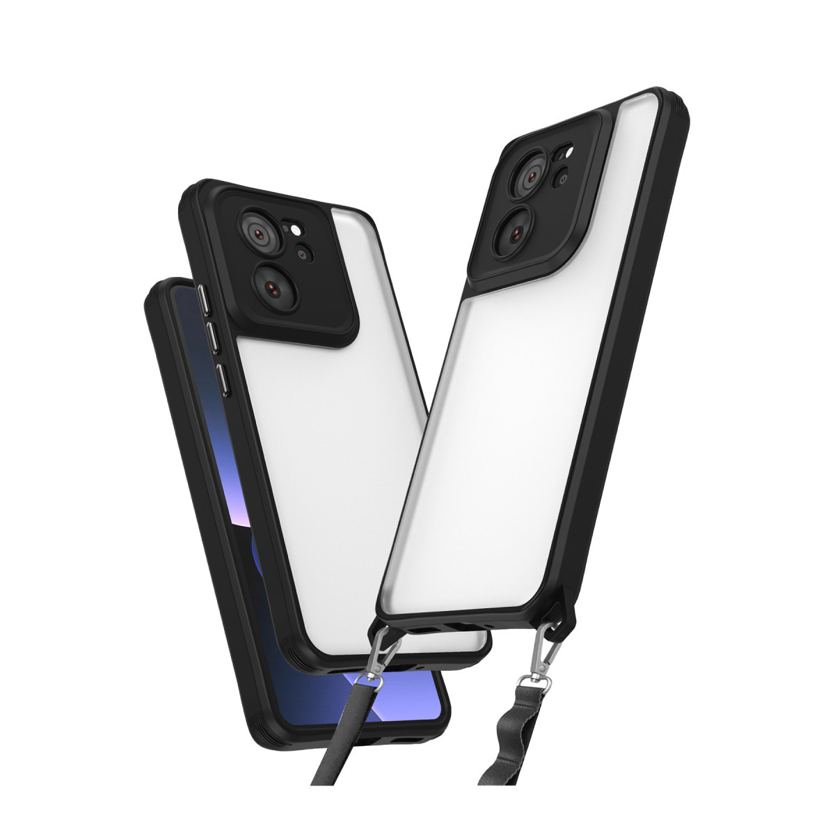 Newface Xiaomi Mi 13T Pro Kılıf Penta Silikon Kılıf - Siyah — görsel 9