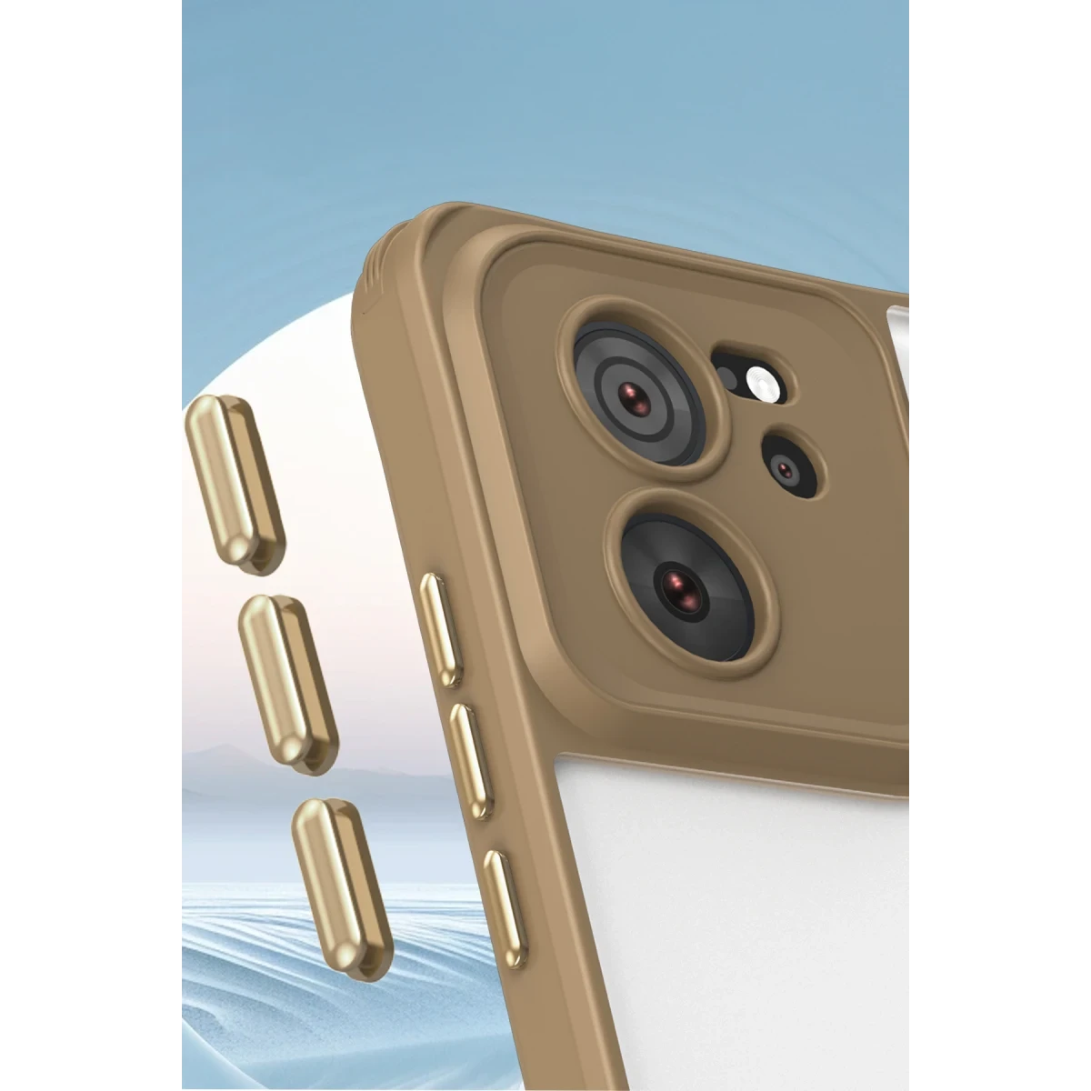Newface Xiaomi Mi 13T Pro Kılıf Penta Silikon Kılıf - Siyah — görsel 6