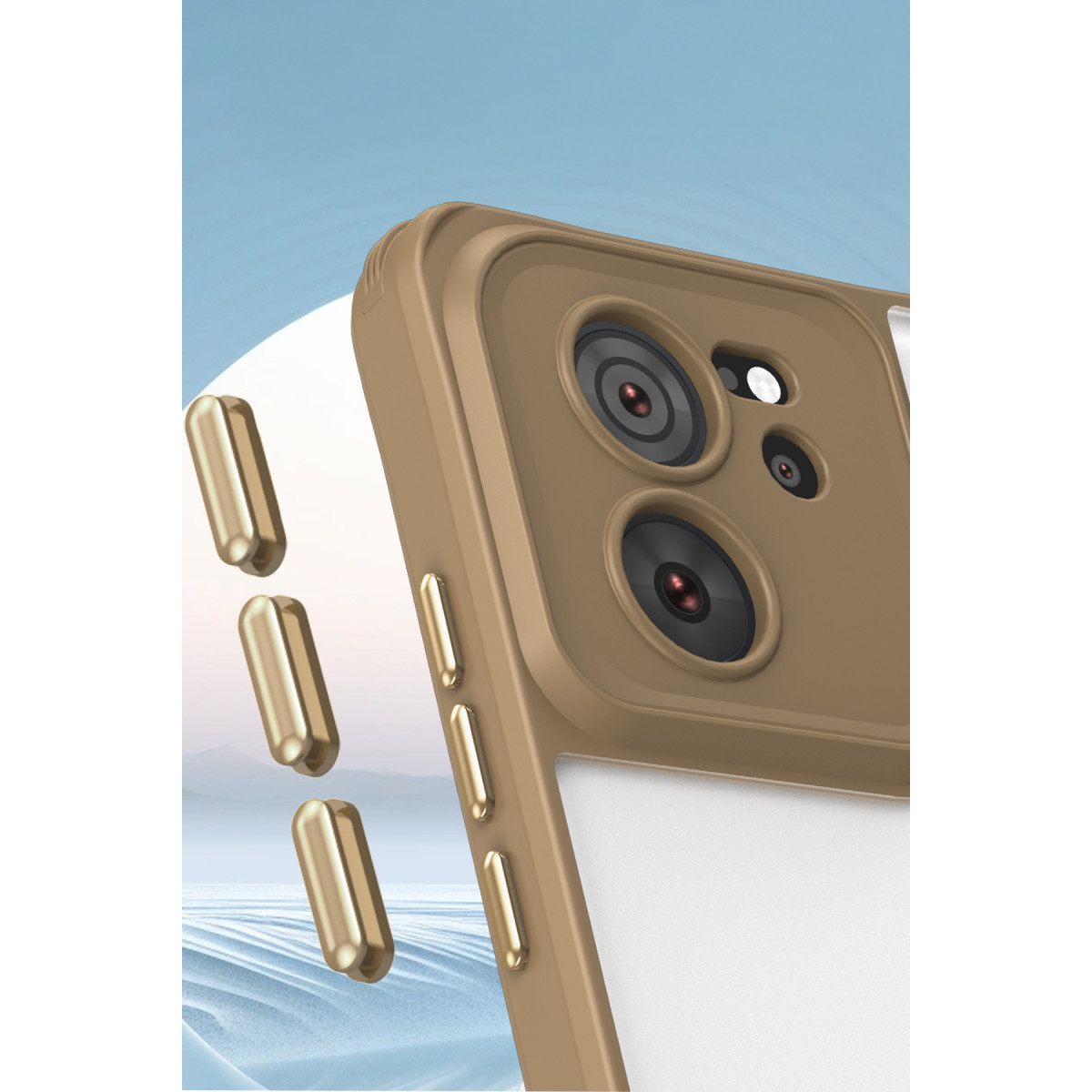 Newface Xiaomi Mi 13T Pro Kılıf Penta Silikon Kılıf - Siyah — görsel 10