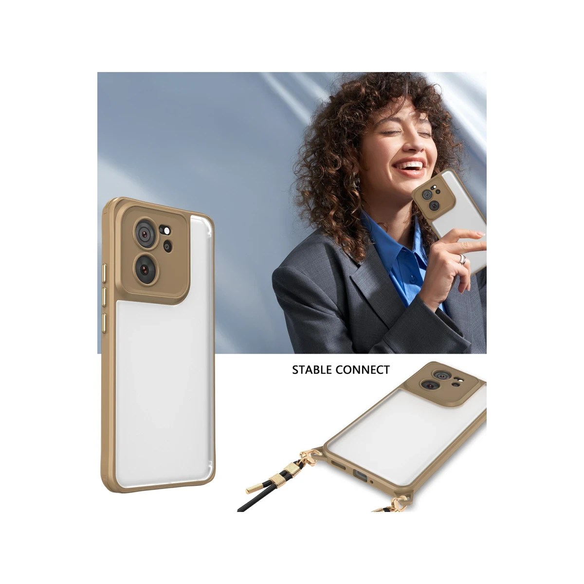 Newface Xiaomi Mi 13T Pro Kılıf Penta Silikon Kılıf - Siyah — görsel 7