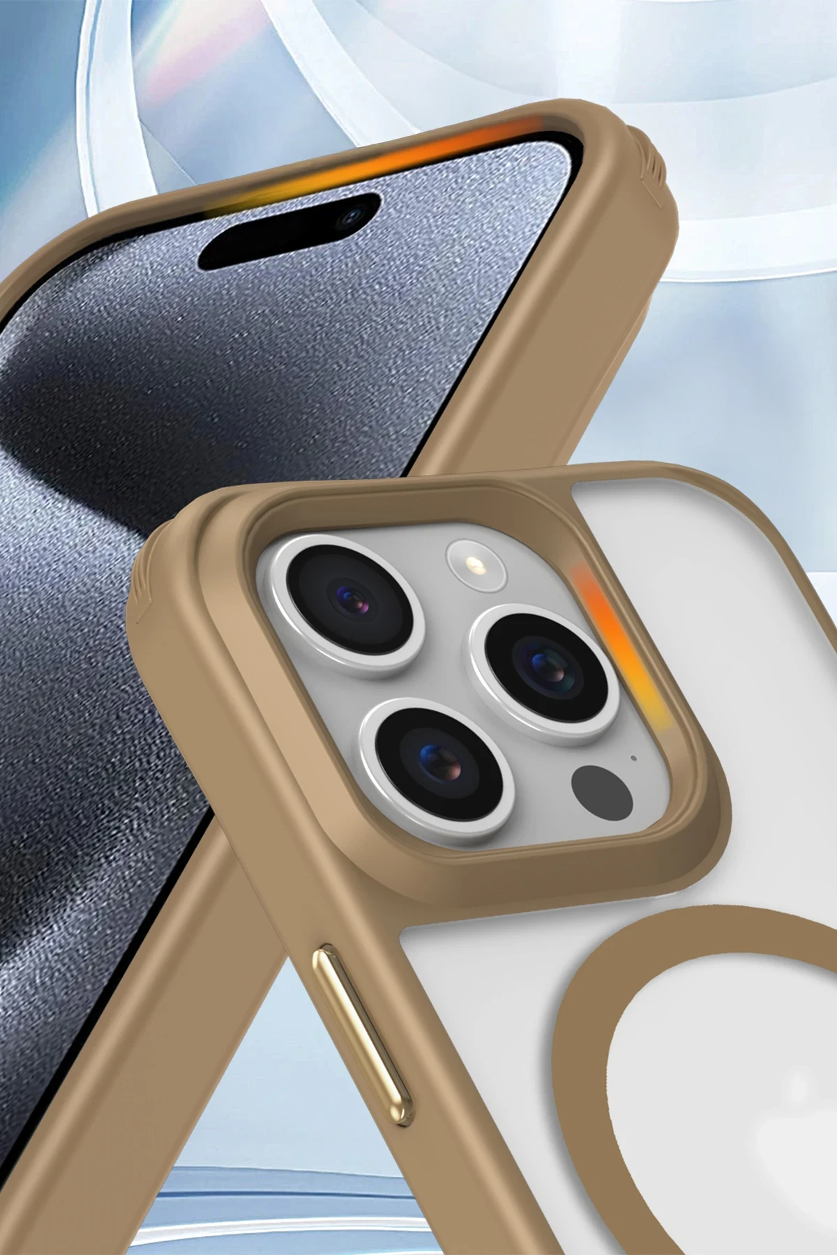 Newface iPhone 16 Pro Max Kılıf Enka Magsafe Silikon Kılıf - Siyah
