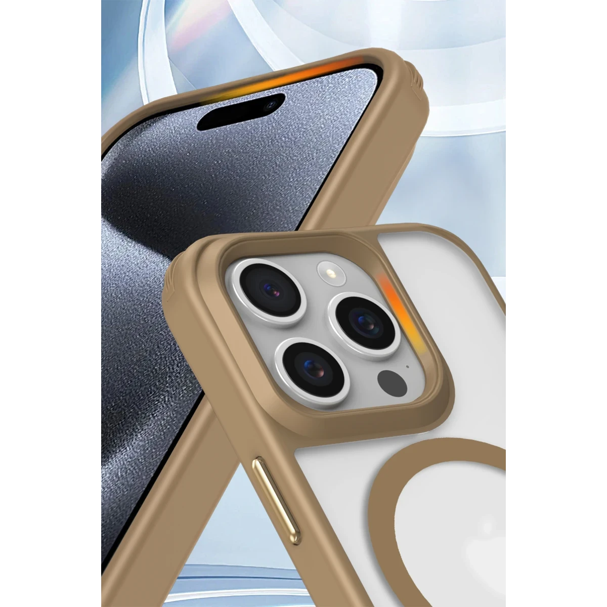 Newface Apple iPhone 16 Pro Kılıf Enka Magsafe Silikon Kılıf - Siyah — görsel 7