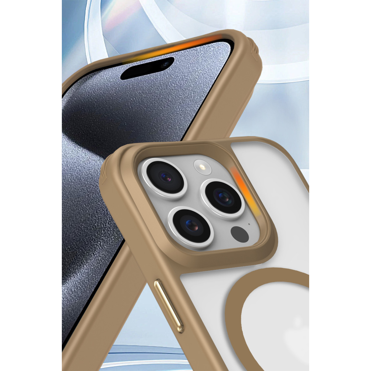 Newface Apple iPhone 16 Pro Kılıf Enka Magsafe Silikon Kılıf - Siyah — görsel 12