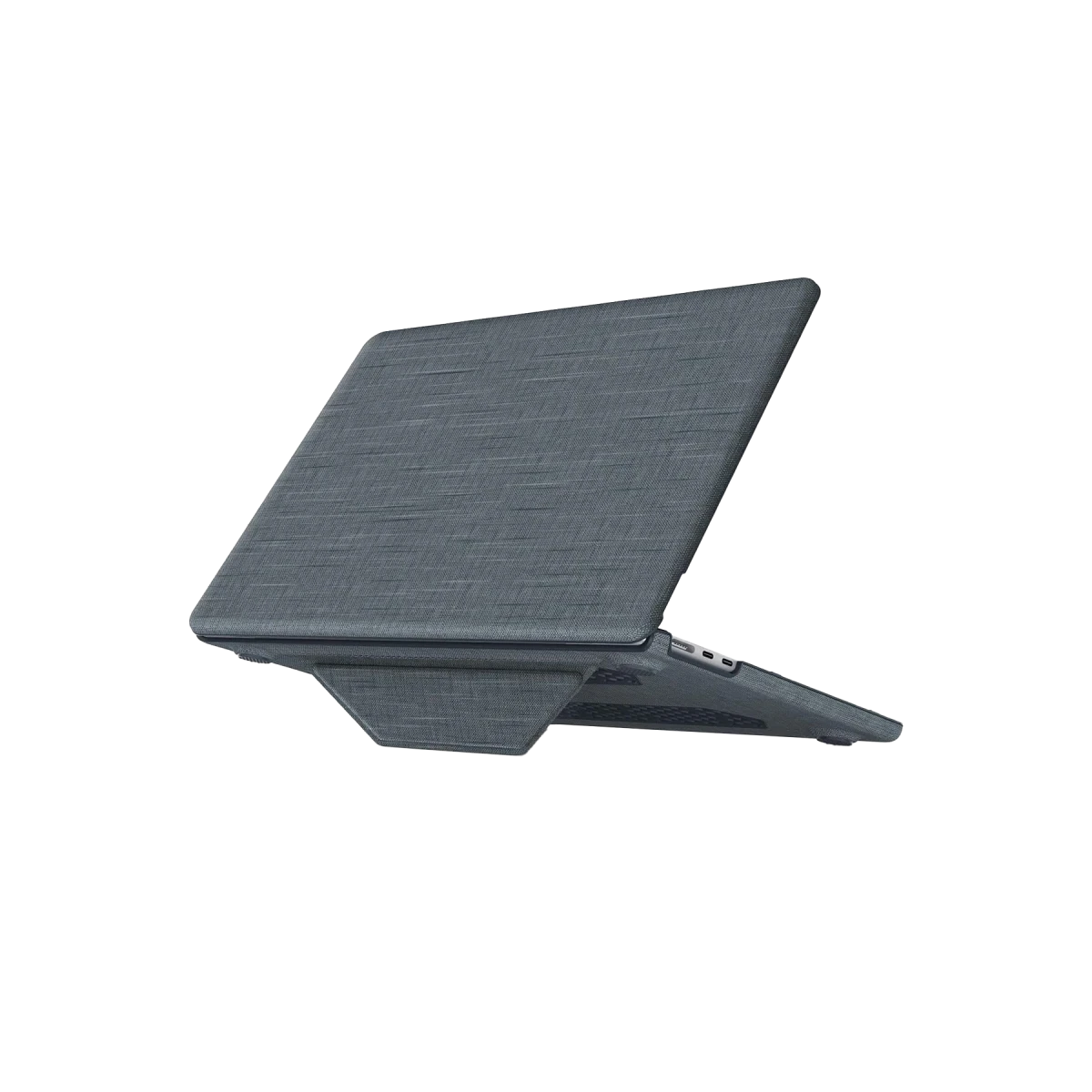 Newface Apple Macbook Pro 13 2020 Macbook Kumaş Kapak - Gri — görsel 5