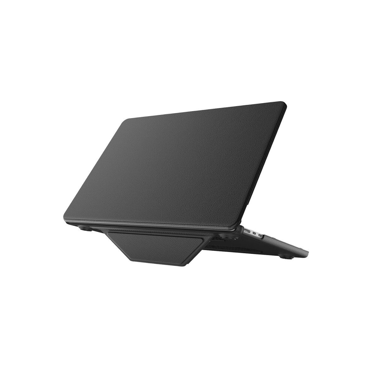 Newface Apple Macbook Air 15 2024 Macbook Deri Kapak - Siyah — görsel 9