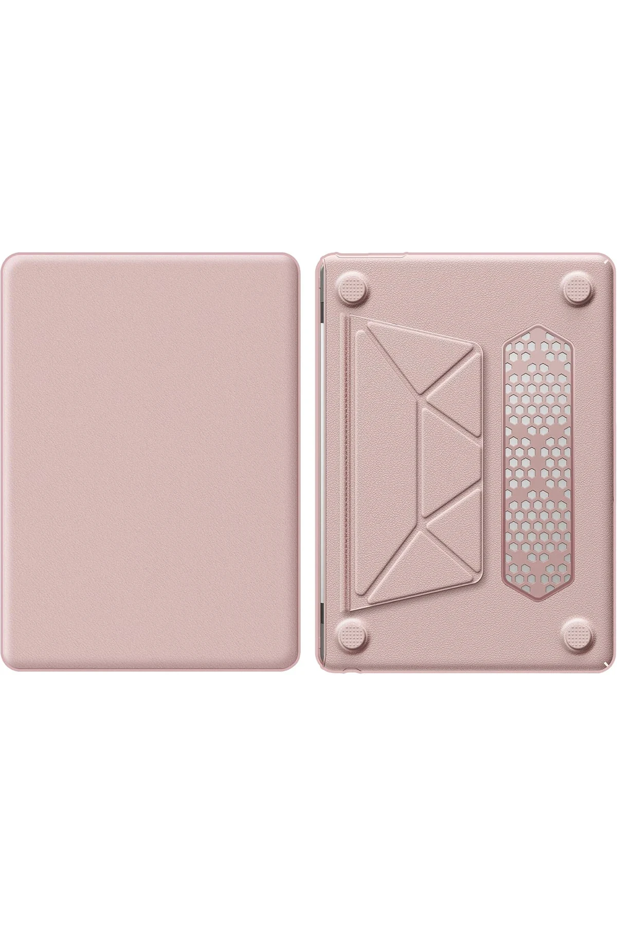 Newface Macbook Pro 14 2021 Macbook Deri Kapak - Pembe