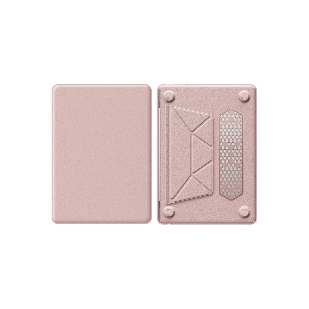 Newface Apple Macbook Pro 14 2021 Macbook Deri Kapak - Pembe