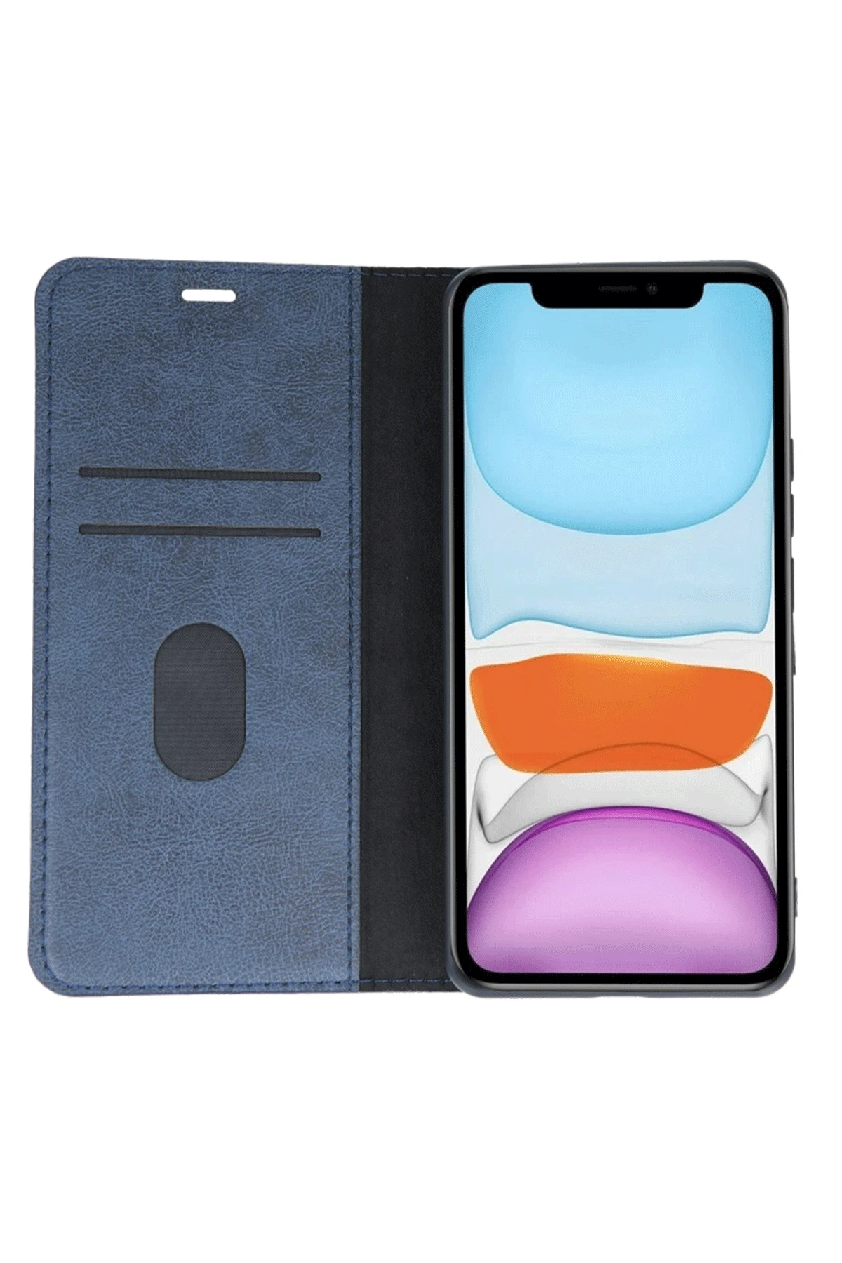 Newface Apple iPhone 11 Kılıf Trend S Plus Kapaklı Kılıf - Siyah — görsel 3