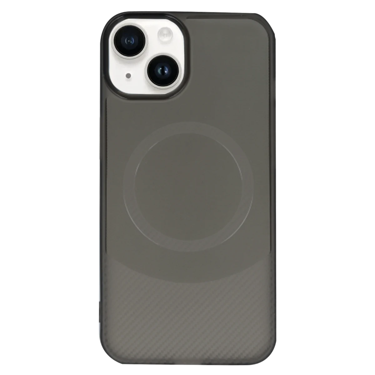 Newface Apple iPhone 14 Kılıf Maya Karbon Kapak - Siyah — görsel 5