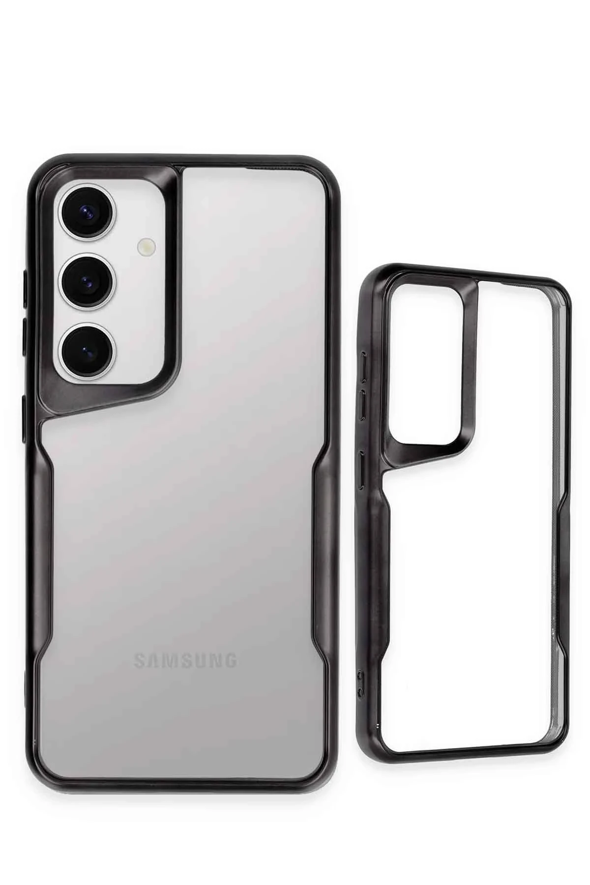Newface Samsung Galaxy A16 5G Kılıf Boyi Silikon Kapak - Siyah — görsel 2