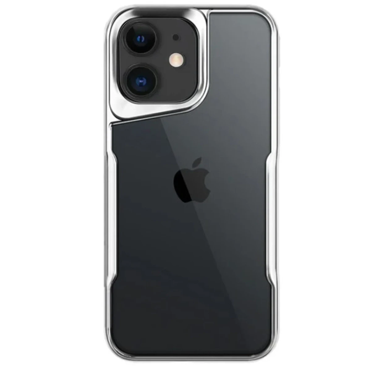 Newface Apple iPhone 11 Kılıf Boyi Silikon Kapak - Gümüş