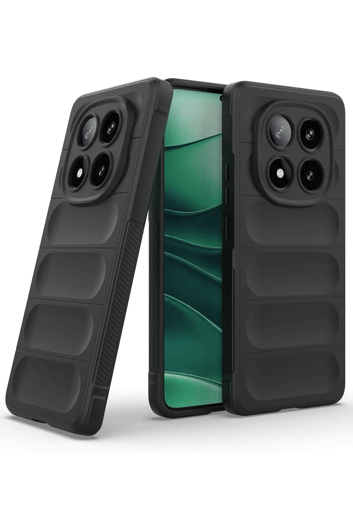 Newface Xiaomi Redmi Note 14 Pro 4G Kılıf Optimum Silikon - Siyah