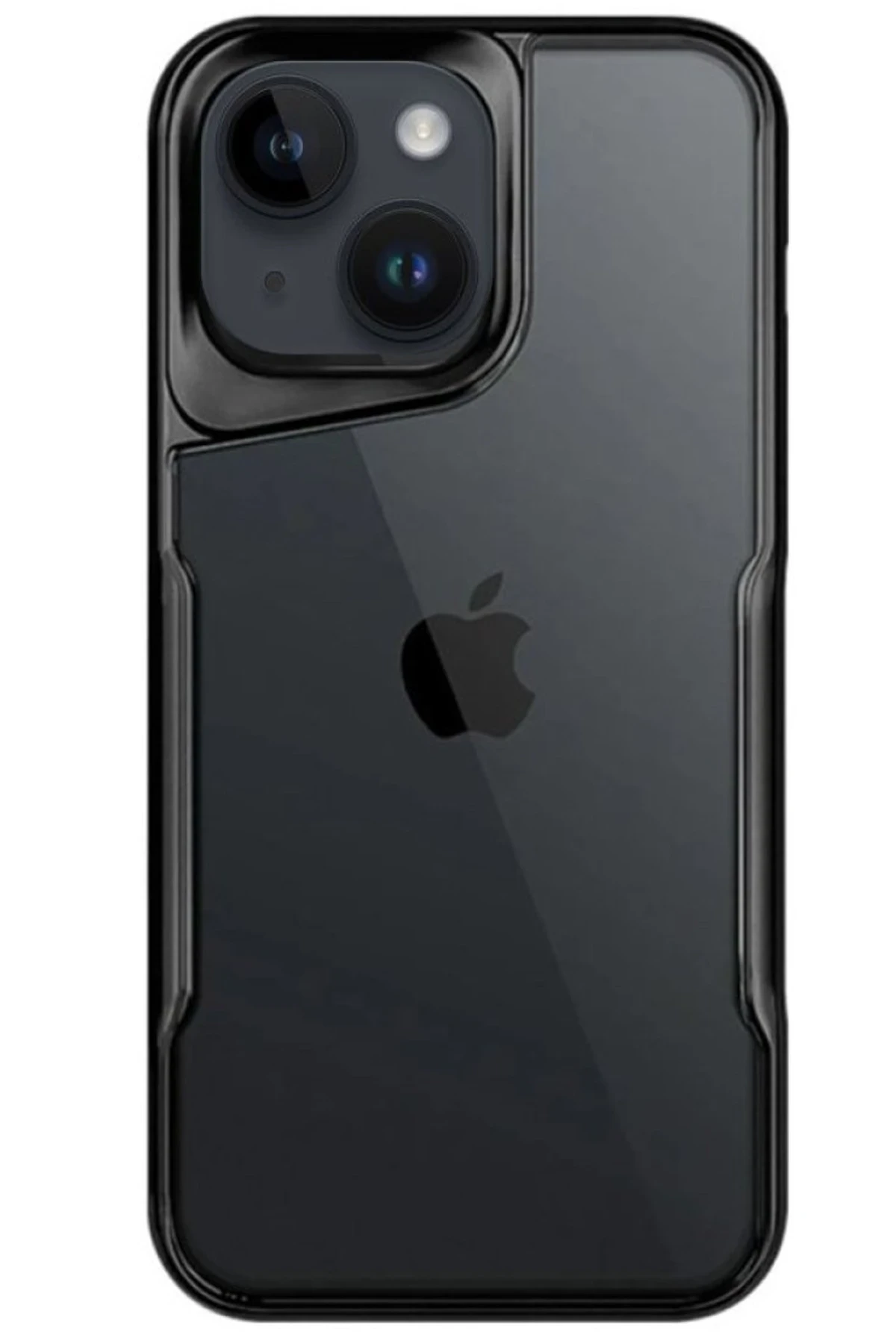 Newface Apple iPhone 14 Kılıf Boyi Silikon Kapak - Siyah