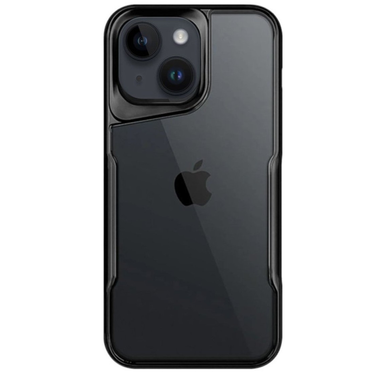 Newface Apple iPhone 14 Kılıf Boyi Silikon Kapak - Siyah — görsel 5