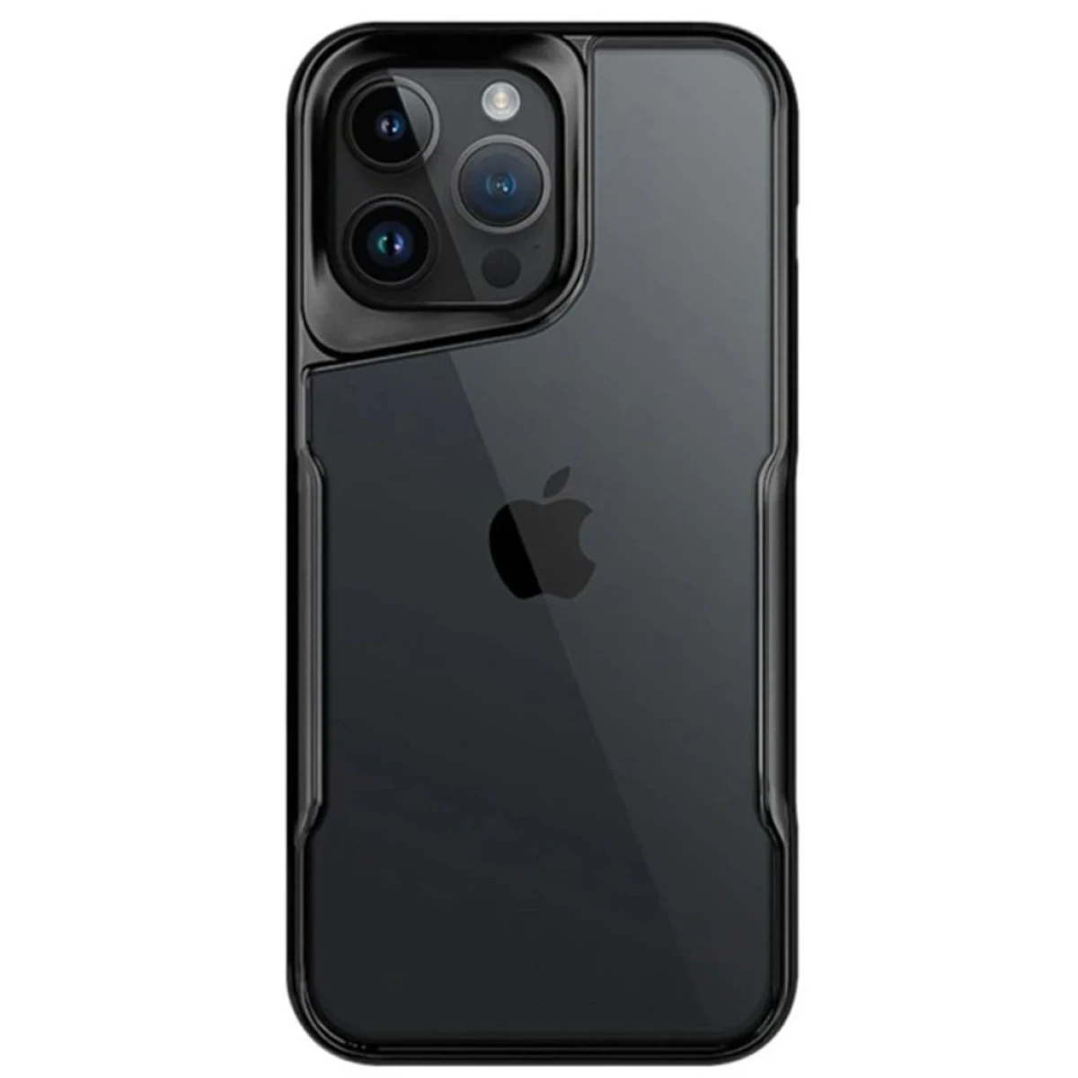 Newface Apple iPhone 15 Pro Max Kılıf Boyi Silikon Kapak - Siyah — görsel 3
