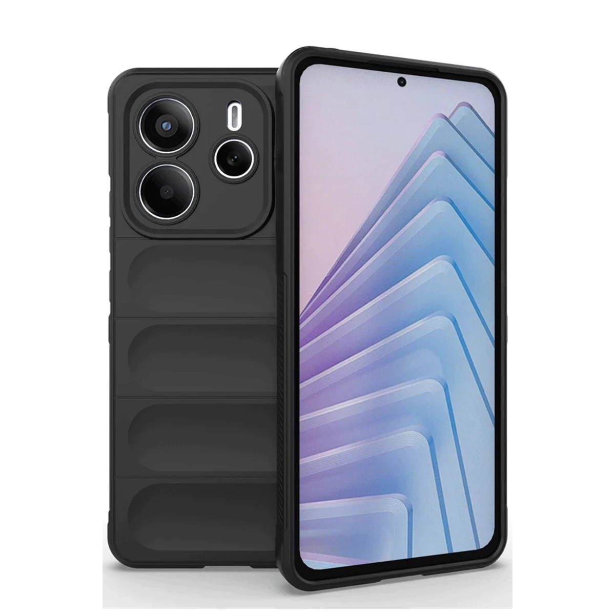 Newface Xiaomi Redmi Note 14 4G Kılıf Optimum Silikon - Siyah — görsel 4