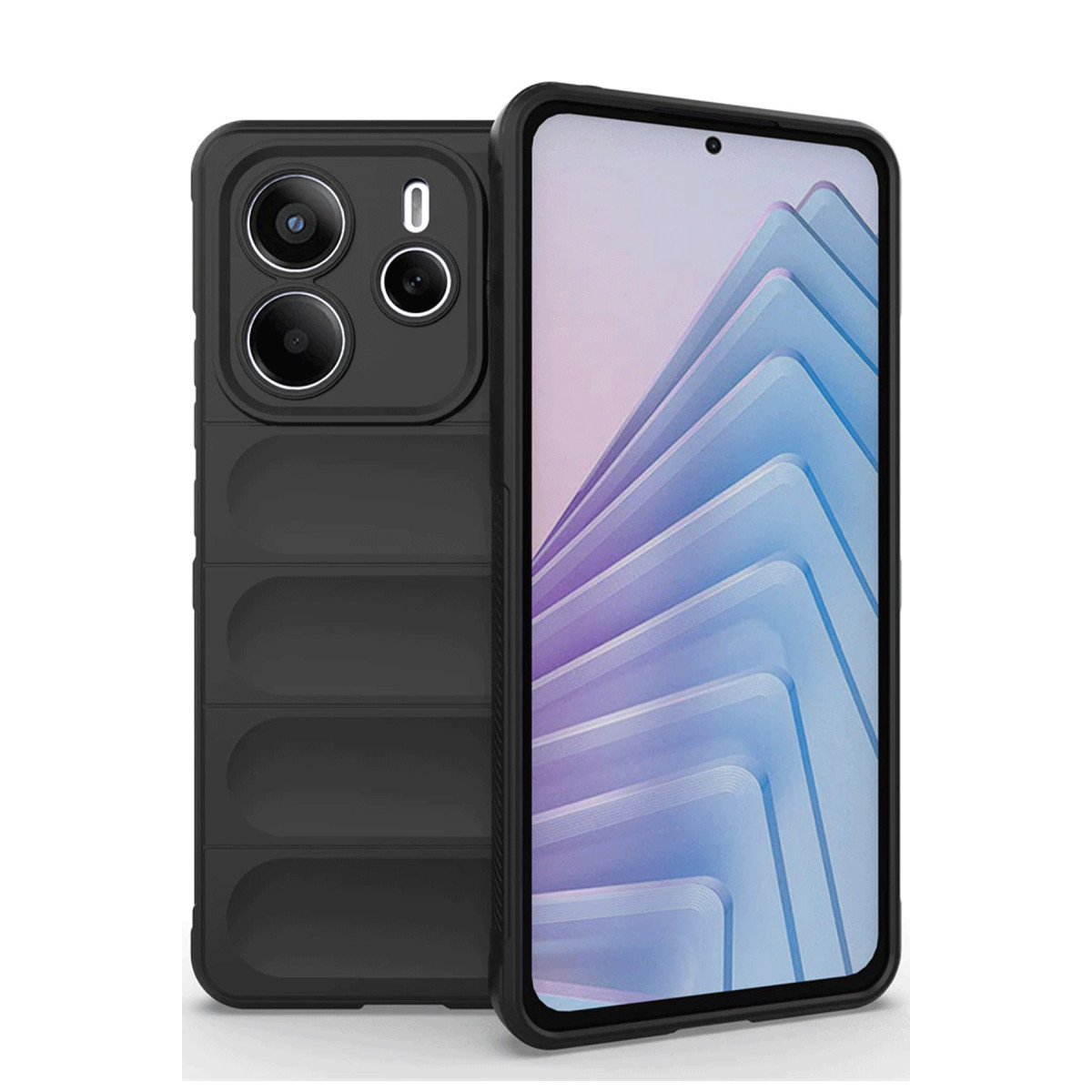 Newface Xiaomi Redmi Note 14 4G Kılıf Optimum Silikon - Siyah — görsel 7