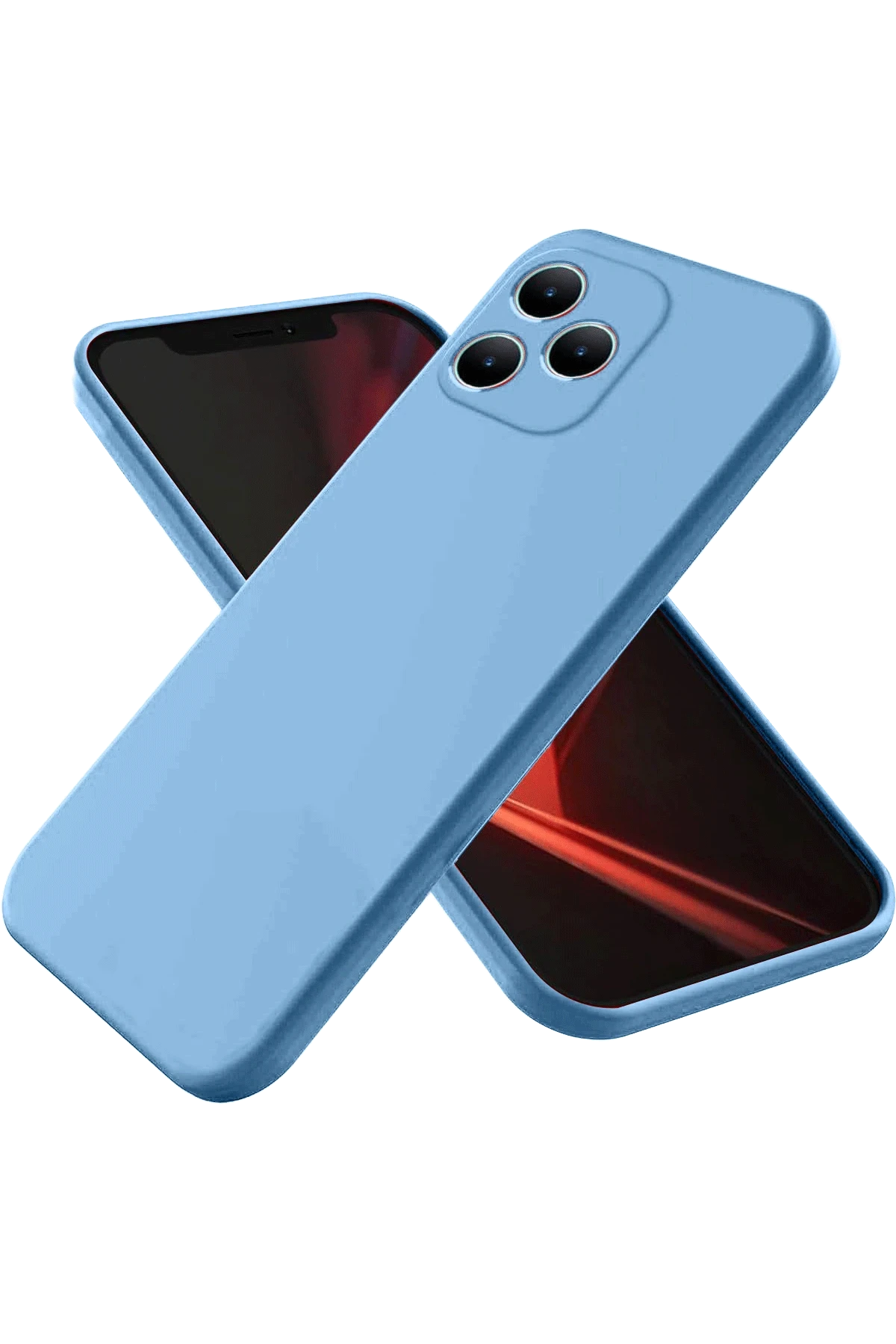 Newface Realme Note 50 4G Kılıf First Silikon - Mavi