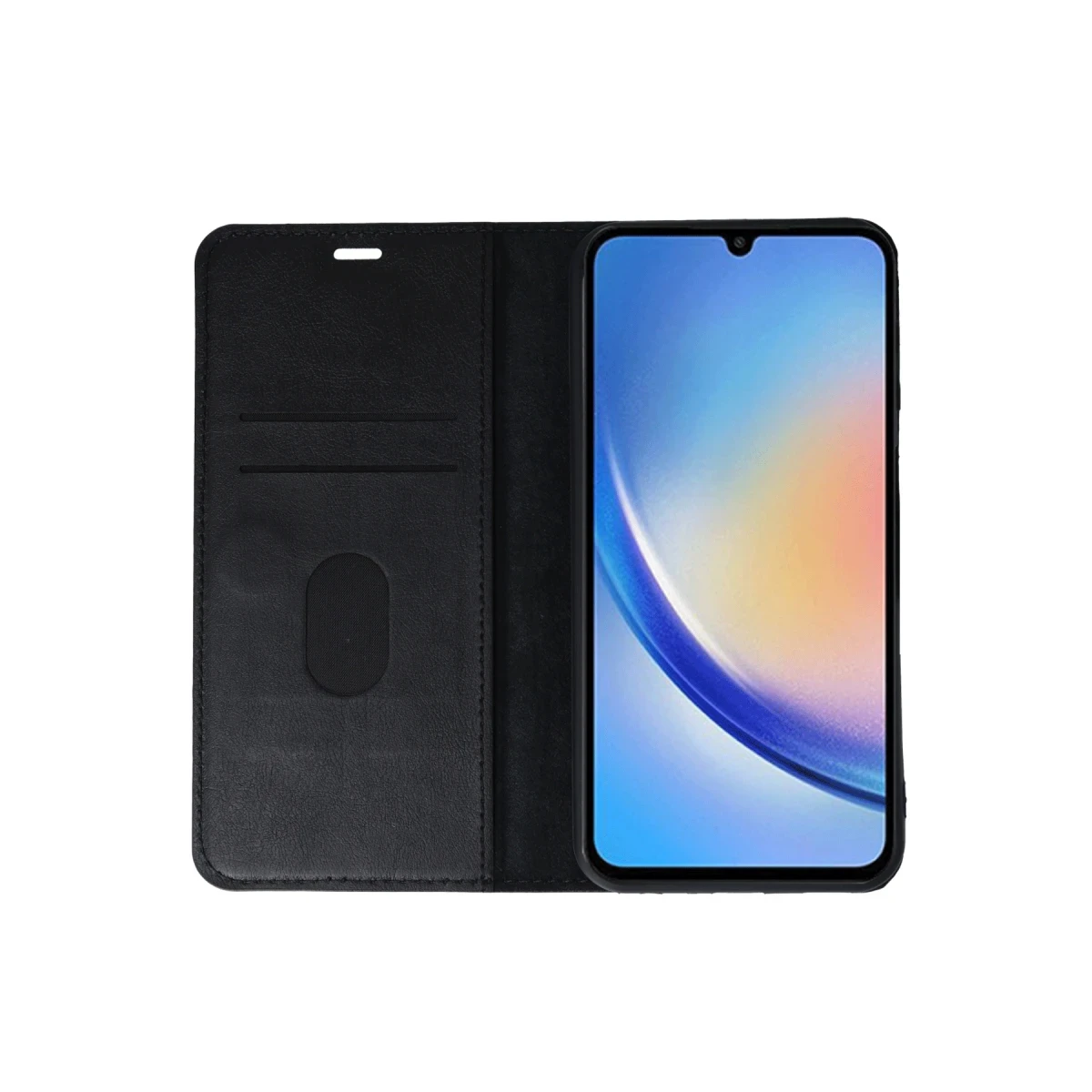 Newface Samsung Galaxy A24 4G Kılıf Trend S Plus Kapaklı Kılıf - Siyah — görsel 9