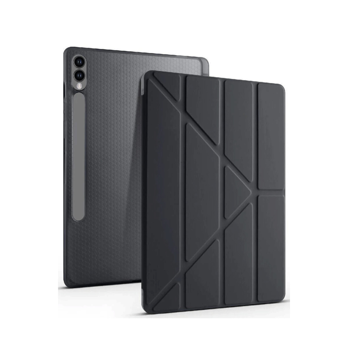Newface Samsung Galaxy X610 Tab S9 FE Plus 12.4 Kılıf Kalemlikli Mars Tablet Kılıfı - Siyah — görsel 11