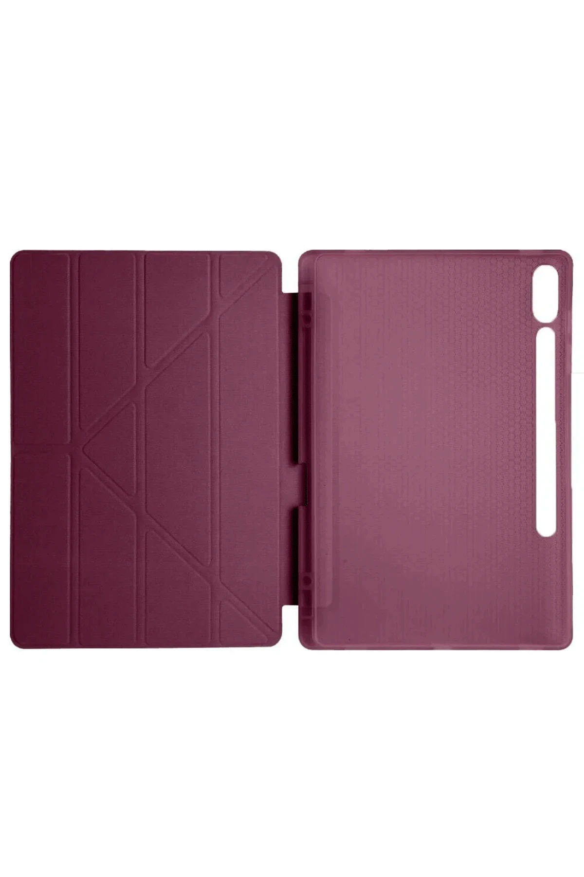 Newface Samsung Galaxy X610 Tab S9 FE Plus 12.4 Kılıf Kalemlikli Mars Tablet Kılıfı - Mor