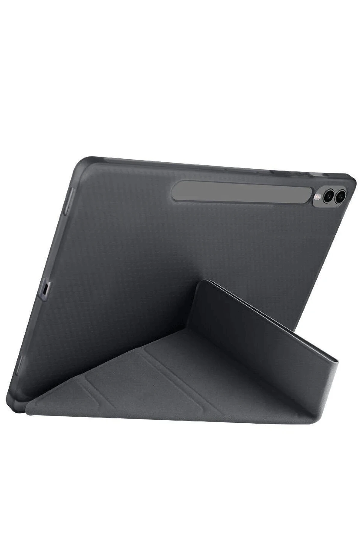 Newface Samsung Galaxy X510 Tab S9 FE 11 Kılıf Kalemlikli Mars Tablet Kılıfı - Siyah