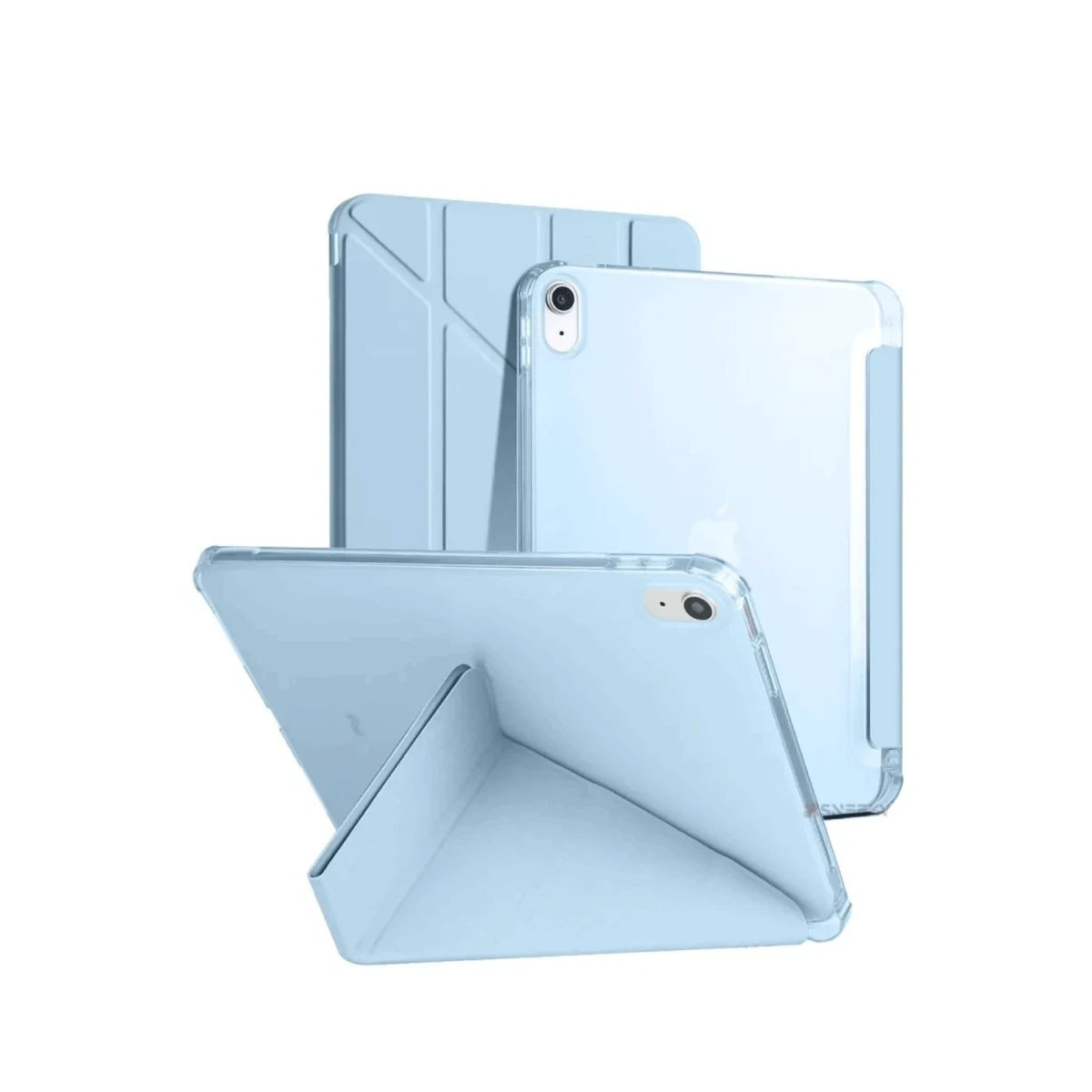 Apple iPad 2025 10.9 10.Nesil (A16) Kılıf Kalemlikli Mars Tablet Kılıfı - Mavi